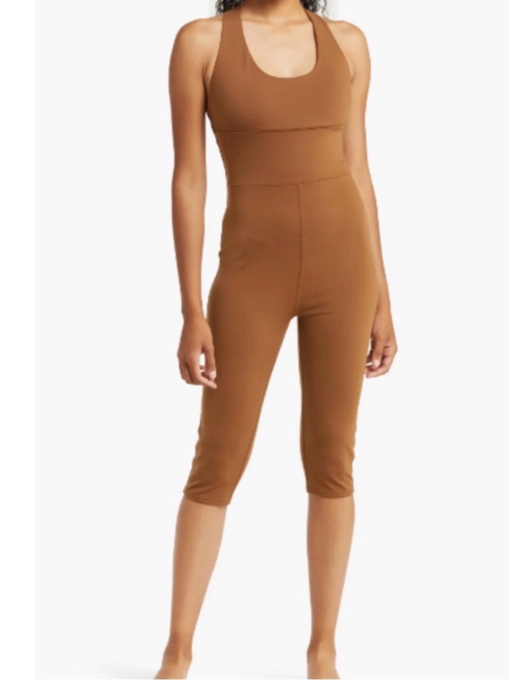 Alo jumpsuit espresso size small worn once in excellent perfect condition